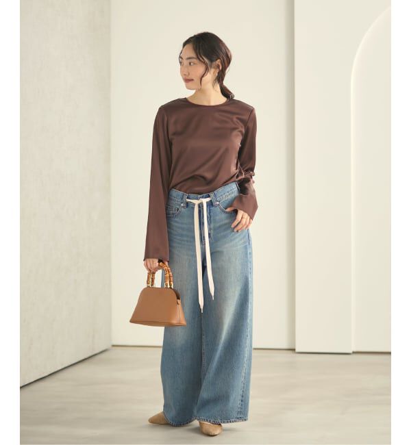 Plage「《追加》R&rsquo;IAM SUPER LOOSE デニム 4」|デニム|