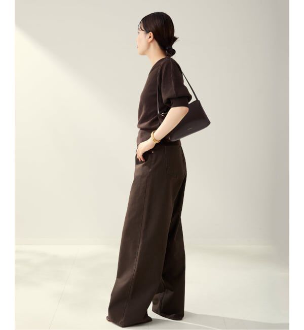 Plage「R&rsquo;IAM ハーフスリーブパフニット」|ニット・セーター|