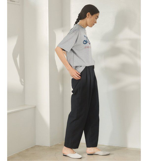 IENA「BLACK フレンチシック Tシャツ」|Tシャツ・カットソー|