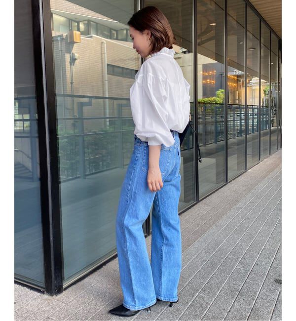 SLOBE IENA「《追加》ミニフリルブラウス」|シャツ・ブラウス|