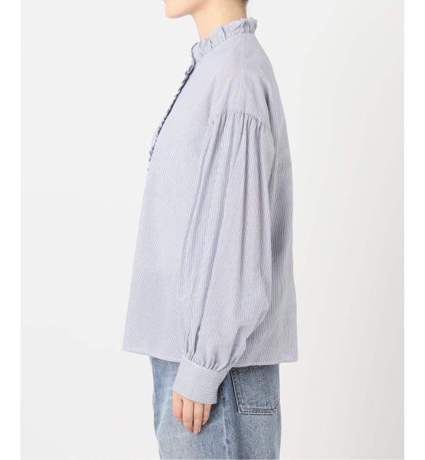 SLOBE IENA「《追加》ミニフリルブラウス」|シャツ・ブラウス|