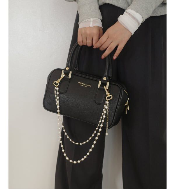 SLOBE IENA「ANTONELLO MASI/アントネッロマージ SLOBE別注 レザーボストンバッグ」|ボストンバッグ|