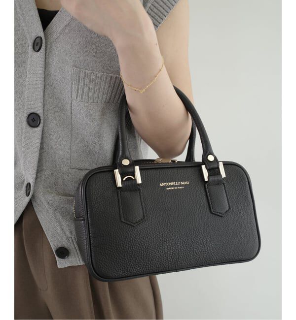 SLOBE IENA「ANTONELLO MASI/アントネッロマージ SLOBE別注 レザーボストンバッグ」|ボストンバッグ|