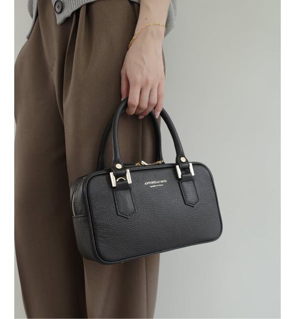 SLOBE IENA「ANTONELLO MASI/アントネッロマージ SLOBE別注 レザーボストンバッグ」|ボストンバッグ|