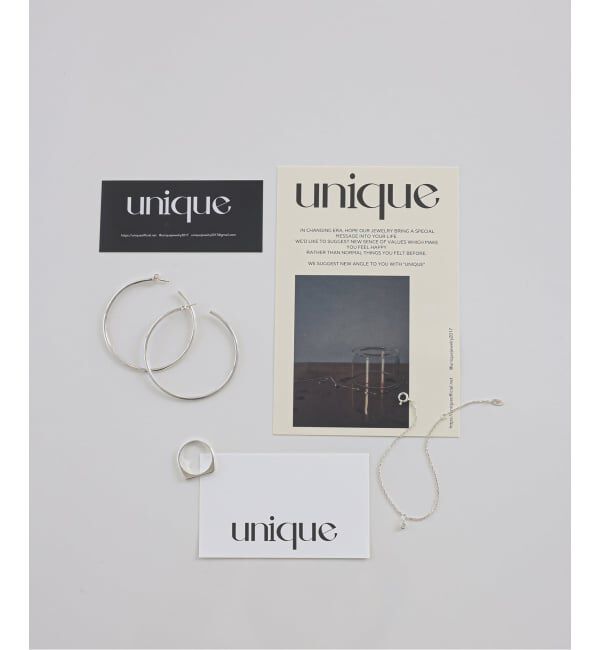 SLOBE IENA「unique/ユニーク SLOBE別注 ダイヤモンド2粒リング」|リング|