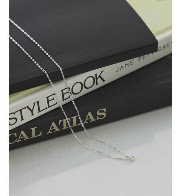 SLOBE IENA「unique/ユニーク SLOBE別注 ダイヤモンド1粒ネックレス」|ネックレス|