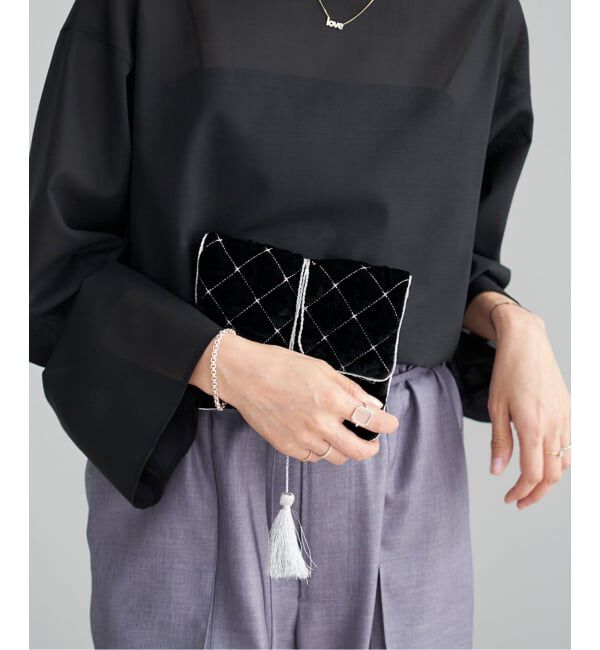 IENA「GIGI/ジジ Jewelry pouch ポーチ」|ポーチ|