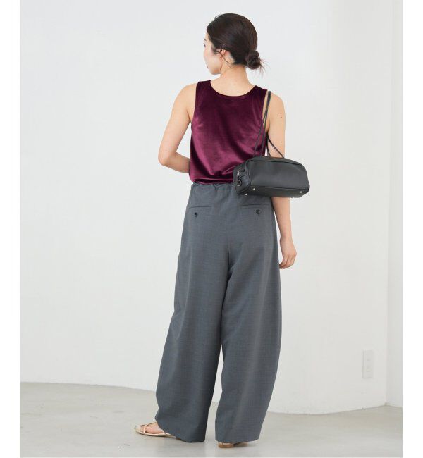 IENA「スノーベロア ノースリーブ」|Tシャツ・カットソー|