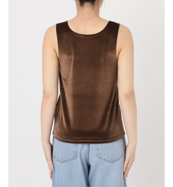 IENA「スノーベロア ノースリーブ」|Tシャツ・カットソー|