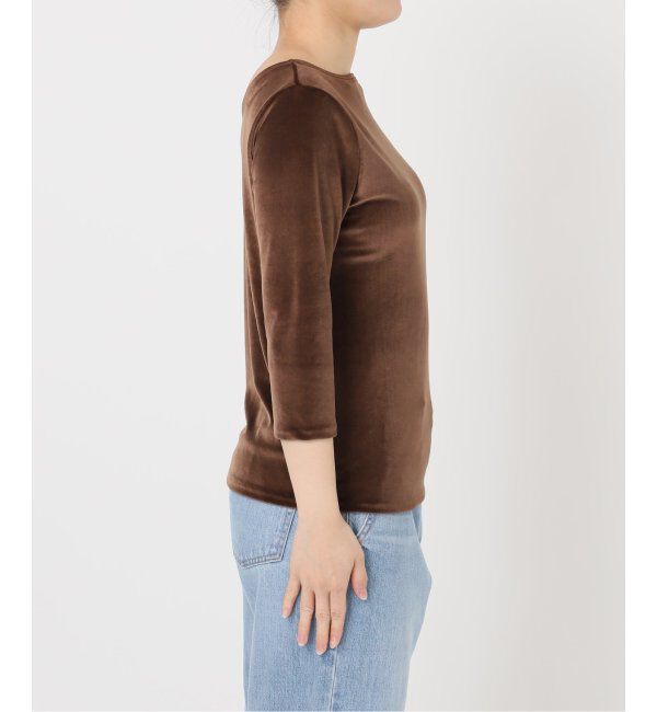 IENA「スノーベロア プルオーバー」|Tシャツ・カットソー|