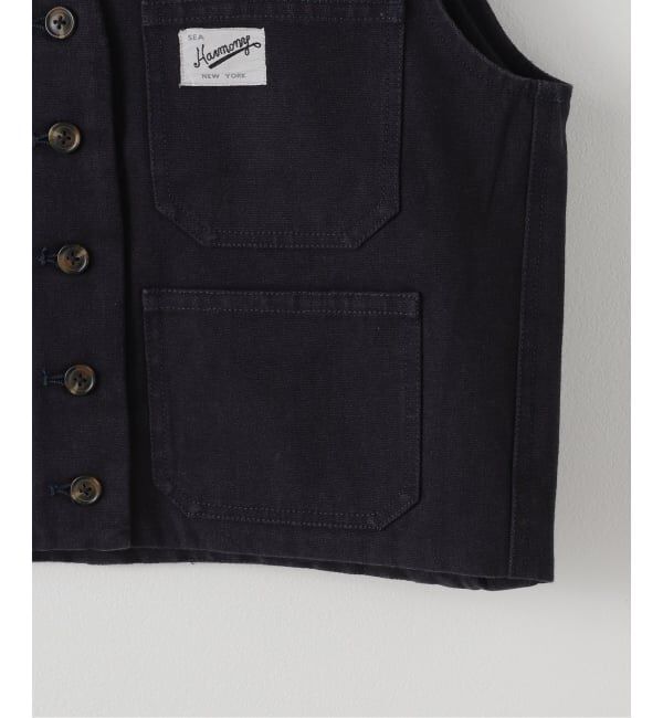 IENA LA BOUCLE「SEA NEW YORK/シー ニューヨーク CAROLYN WORKWEAR VEST PF25-035」|ダウンベスト・ベスト|