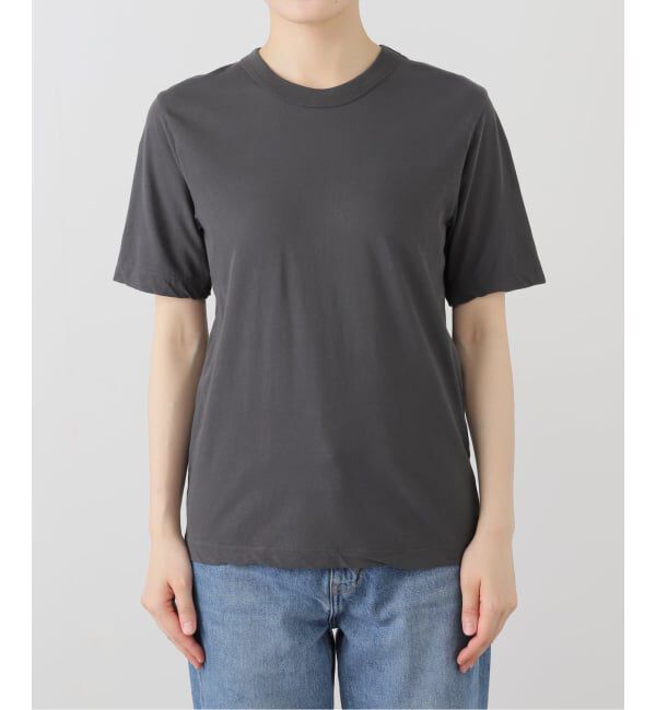 IENA「《追加》ATON/エイトン 別注 FRESCA SINGLE JERSEY Tシャツ」|Tシャツ・カットソー|