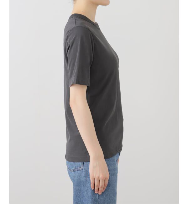 IENA「《追加》ATON/エイトン 別注 FRESCA SINGLE JERSEY Tシャツ」|Tシャツ・カットソー|