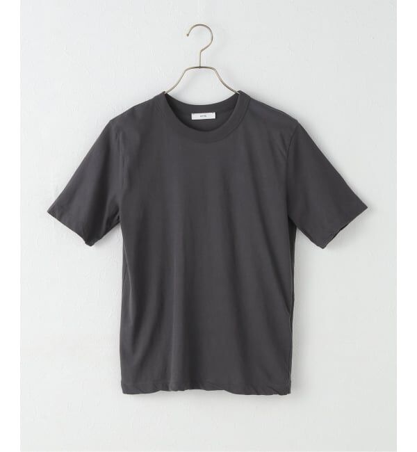IENA「《追加》ATON/エイトン 別注 FRESCA SINGLE JERSEY Tシャツ」|Tシャツ・カットソー|