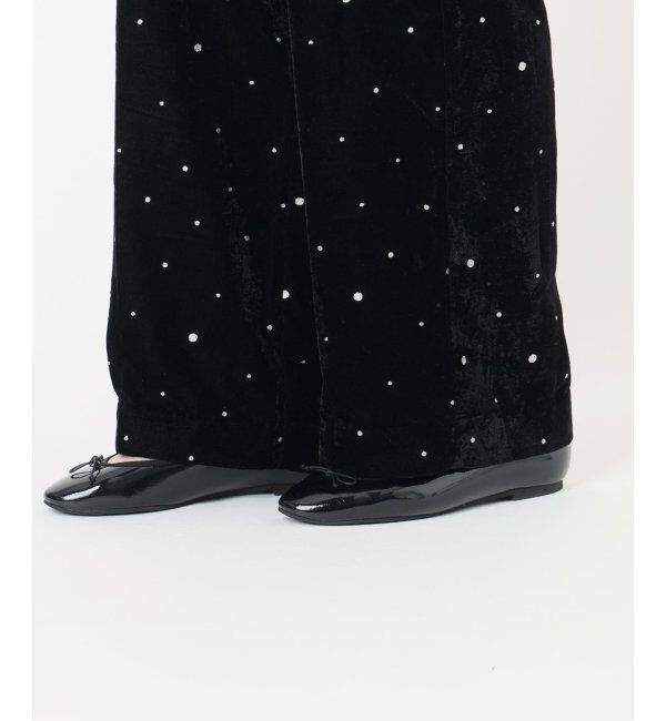 IENA「COUTURE D&rsquo;ADAM/クチュールドアダム Glitter PT ベロアイージーパンツ 221」|その他|