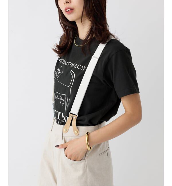 IENA「THE CULTURE CODE &times; Jean Cocteau 別注 CAT Tシャツ」|Tシャツ・カットソー|