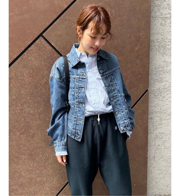 SLOBE IENA「Levi&rsquo;s/リーバイス SLOBE別注 BALLOON SLEEVE TRACKER デニムジャケット」|デニムジャケット|