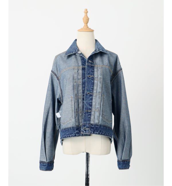 SLOBE IENA「Levi&rsquo;s/リーバイス SLOBE別注 BALLOON SLEEVE TRACKER デニムジャケット」|デニムジャケット|