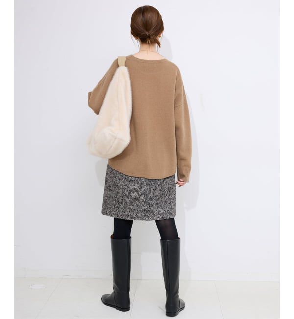SLOBE IENA「ラムウールプルオーバー」|ニット・セーター|