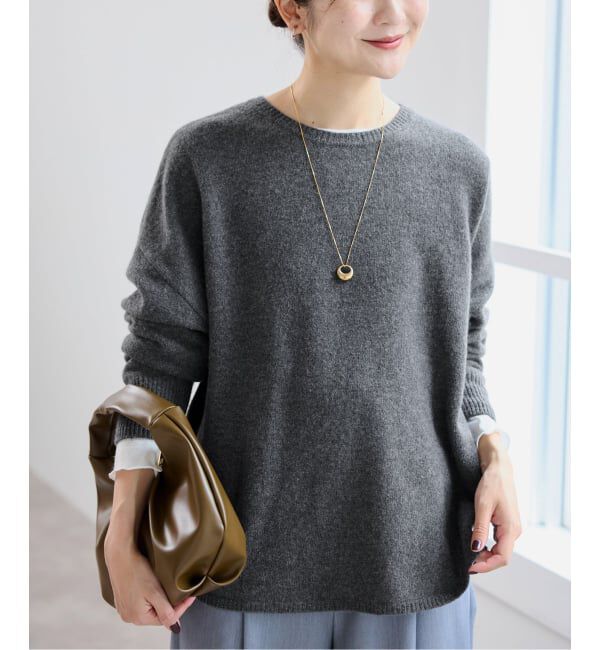 SLOBE IENA「ラムウールプルオーバー」|ニット・セーター|