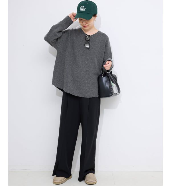 SLOBE IENA「ラムウールプルオーバー」|ニット・セーター|