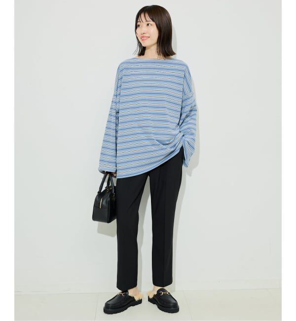 SLOBE IENA「《WEB限定/3サイズ展開/追加2》スティックパンツ」|スラックス|