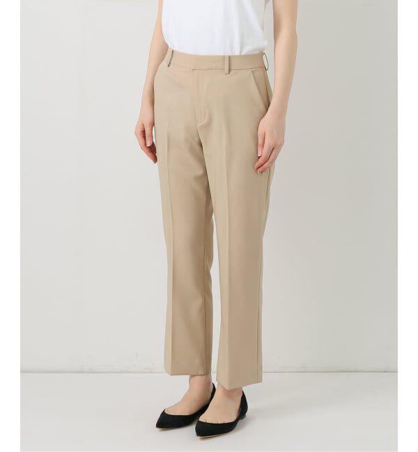 SLOBE IENA「《WEB限定/3サイズ展開/追加2》スティックパンツ」|スラックス|