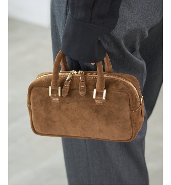 IENA「《WEB限定/追加》Manuel MILANO/マニュエルミラノ BOSTON MINI バッグ 6307」|ボストンバッグ|