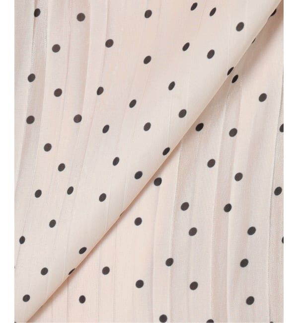 SLOBE IENA「ドットプリーツスカート」|スカート|