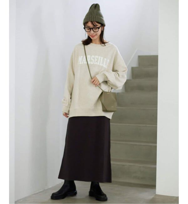 SLOBE IENA「《WEB限定/追加3》MARSEILLE ロゴスウェット」|スウェット・ジャージ|