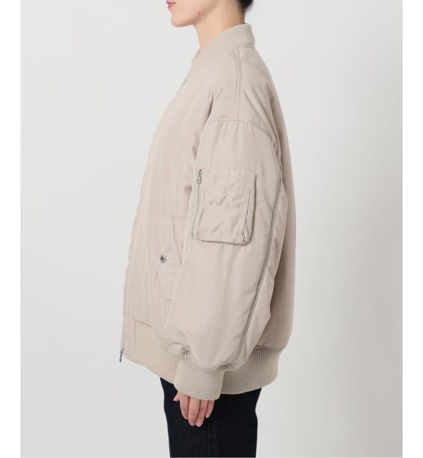 SLOBE IENA「中綿MA-1」|ブルゾン・スタジャン|