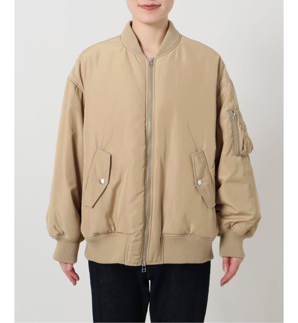 SLOBE IENA「中綿MA-1」|ブルゾン・スタジャン|