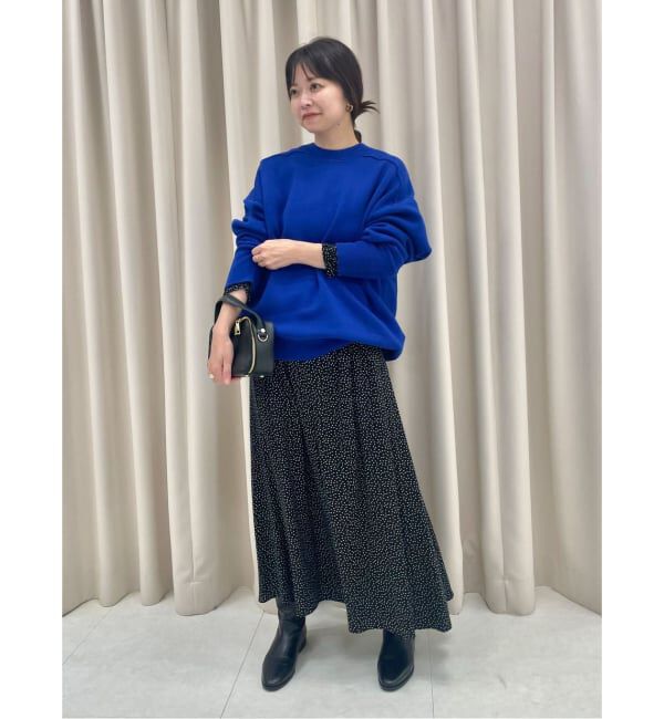 SLOBE IENA「《追加2予約》ドットシャーリングワンピース」|ワンピース|