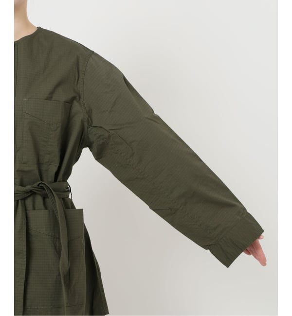 SLOBE IENA「《追加予約》ノーカラーサファリブルゾン」|その他|