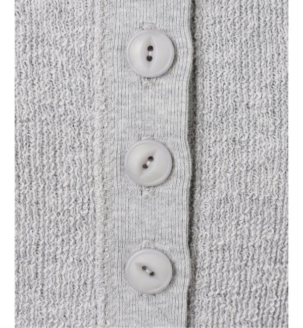 SLOBE IENA「《WEB限定カラー有り/追加予約》Wフェイスジャージヘンリープルオーバー」|Tシャツ・カットソー|