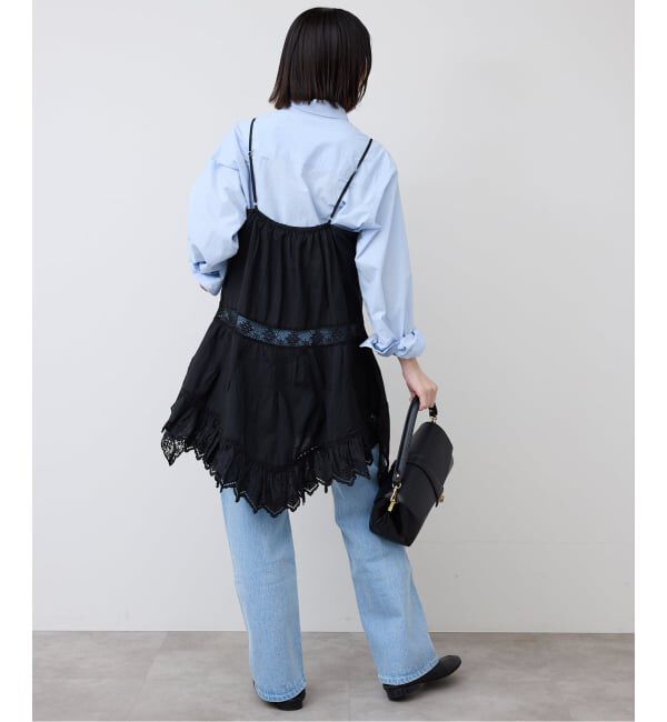 SLOBE IENA「《予約》リバーレースキャミワンピース」|シャツ・ブラウス|