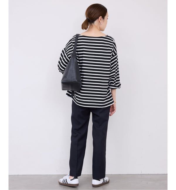 SLOBE IENA「《予約》LE MINOR/ルミノア SLOBE別注 ビッグボーダロンTEE」|Tシャツ・カットソー|