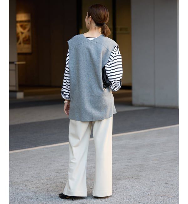 SLOBE IENA「《予約》LE MINOR/ルミノア SLOBE別注 ビッグボーダロンTEE」|Tシャツ・カットソー|