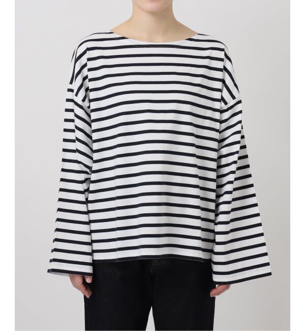 SLOBE IENA「《予約》LE MINOR/ルミノア SLOBE別注 ビッグボーダロンTEE」|Tシャツ・カットソー|