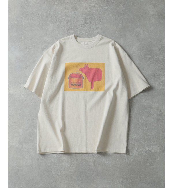 417 EDIFICE「SAVIGNAC サヴィニャック別注 French Company プリントTシャツ 1」|Tシャツ・カットソー|