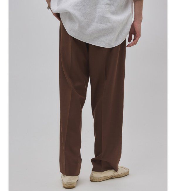 EDIFICE「PIPED STEM パンツ」|スラックス|