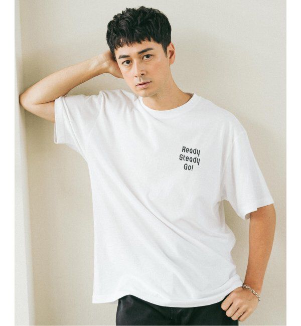 EDIFICE「Ready Steady Go! / レディーステディゴー 別注 プリント Tシャツ」|Tシャツ・カットソー|
