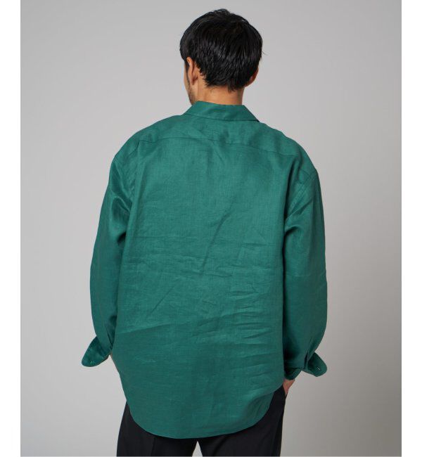 EDIFICE「《追加》リネン スキッパー シャツ」|シャツ・ブラウス|