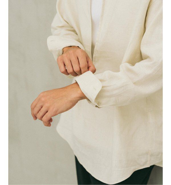 EDIFICE「《追加》リネン スキッパー シャツ」|シャツ・ブラウス|