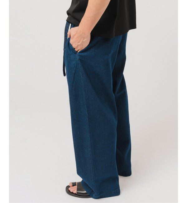 EDIFICE「LE JEAN(ルジーン) デニム ベルテッド トラウザー」|デニム|