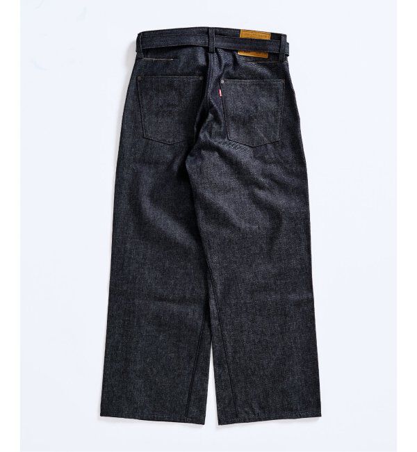 417 EDIFICE「LEVI&rsquo;S(R)/リーバイス(R) 別注 TWISTED BELTED デニムパンツ L30」|デニム|