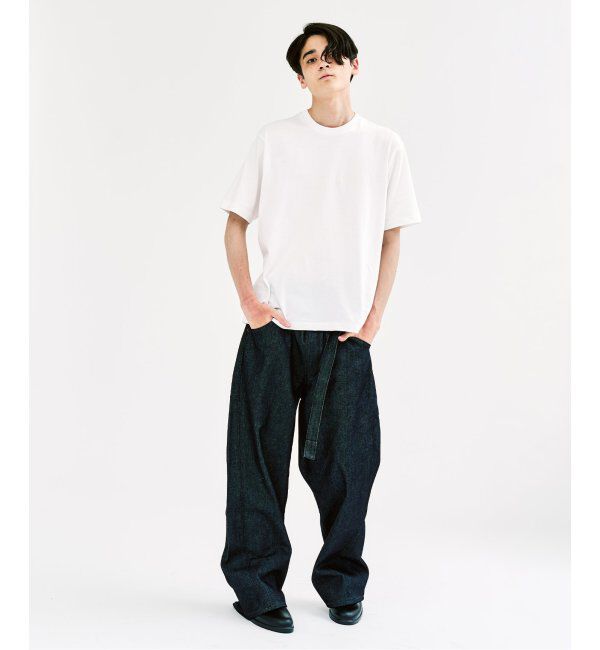 417 EDIFICE「LEVI&rsquo;S(R)/リーバイス(R) 別注 TWISTED BELTED デニムパンツ L30」|デニム|