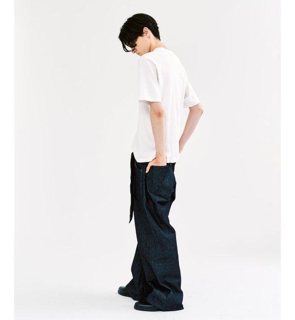 417 EDIFICE「LEVI&rsquo;S(R)/リーバイス(R) 別注 TWISTED BELTED デニムパンツ L30」|デニム|