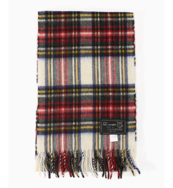 417 EDIFICE「Joshua Ellis / ジョシュア エリス RWC 25*165」|マフラー|ホワイト