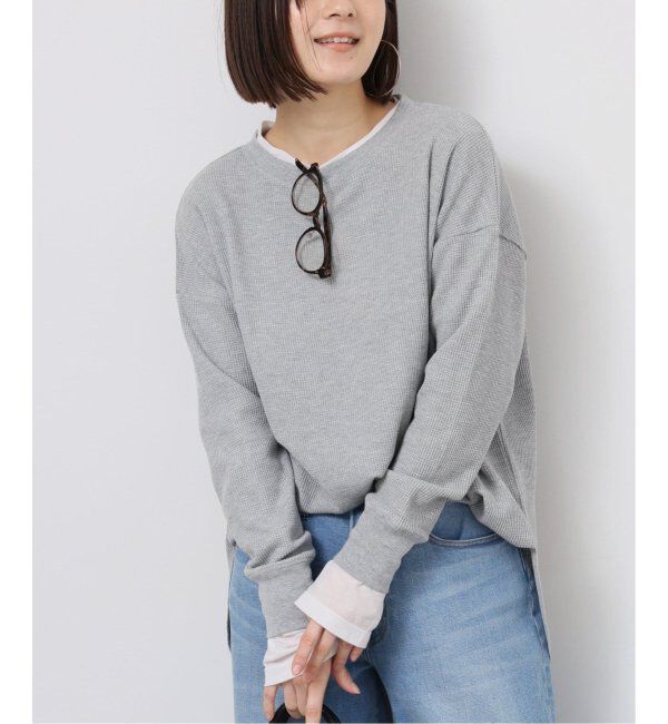 JOURNAL STANDARD relume「《追加3》TCワッフルオーバーサイズロングスリーブTシャツ」|Tシャツ・カットソー|